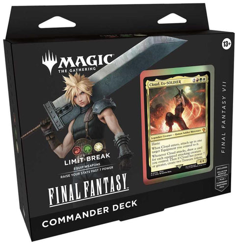 MTG FINAL FANTASY LIMIT BREAK COMMANDER DECK