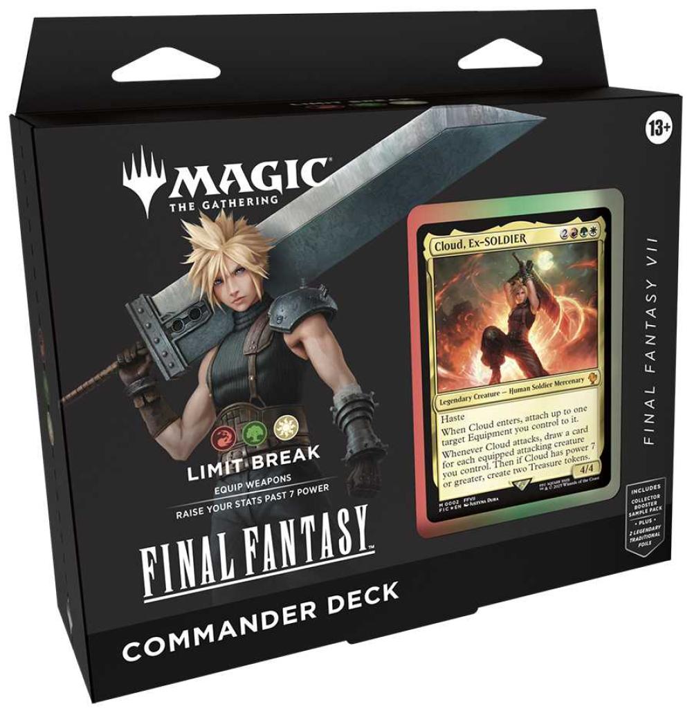 MTG FINAL FANTASY LIMIT BREAK COMMANDER DECK