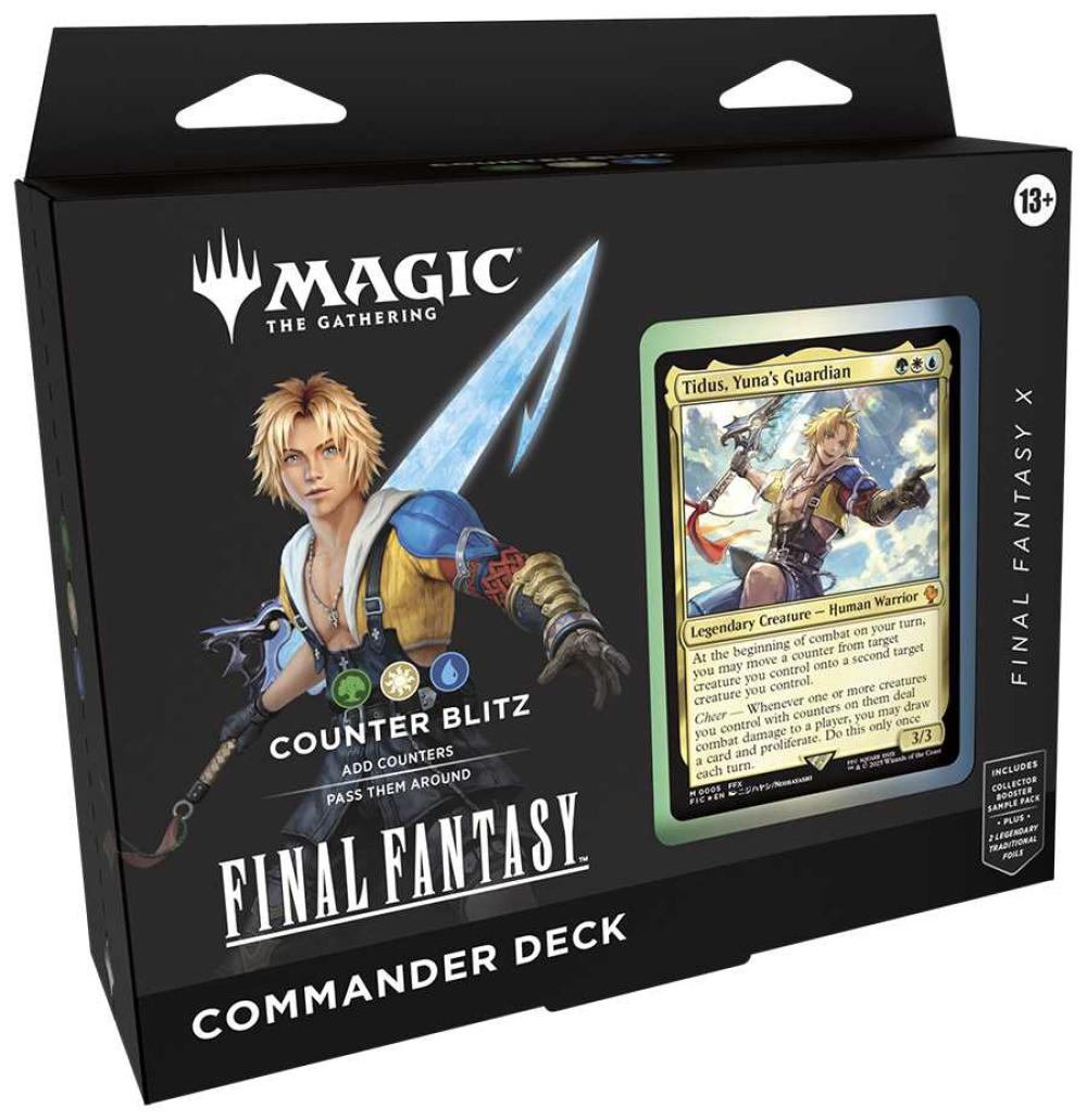 MTG FINAL FANTASY COUNTER BLITZ COMMANDER DECK