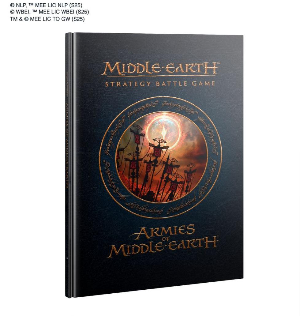WARHAMMER40K MIDDLE-EARTH SBG ARMIES OF MIDDLE-EARTH