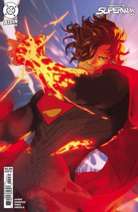 ABSOLUTE SUPERMAN #9 CVR C GERALD PAREL CARD STOCK VAR