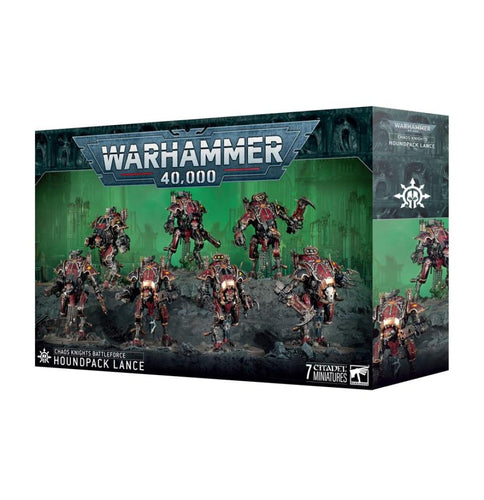 WARHAMMER 40K CHAOS KNIGHTS BATTLEFORCE HOUNDPACK LANCE