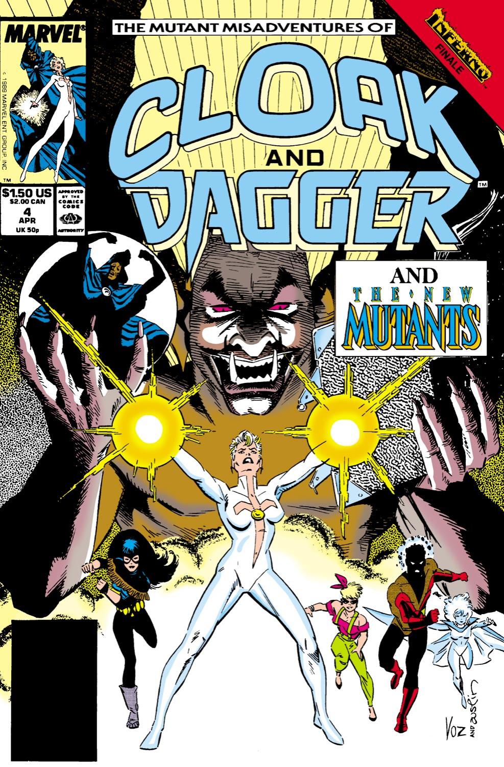 CLOAK AND DAGGER 1988 #4