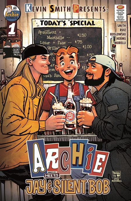ARCHIE MEETS JAY AND SILENT BOB #1 ONE SHOT CVR G INC 1:10 DAN PANOSIAN VAR 1:10 INCV