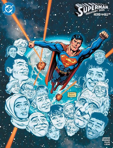 SUPERMAN TREASURY 2025 HERO FOR ALL #1 ONE SHOT CVR B DAN JURGENS VAR