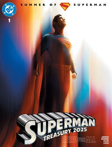 SUPERMAN TREASURY 2025 HERO FOR ALL #1 ONE SHOT CVR D SUPERMAN MOVIE PHOTO VAR