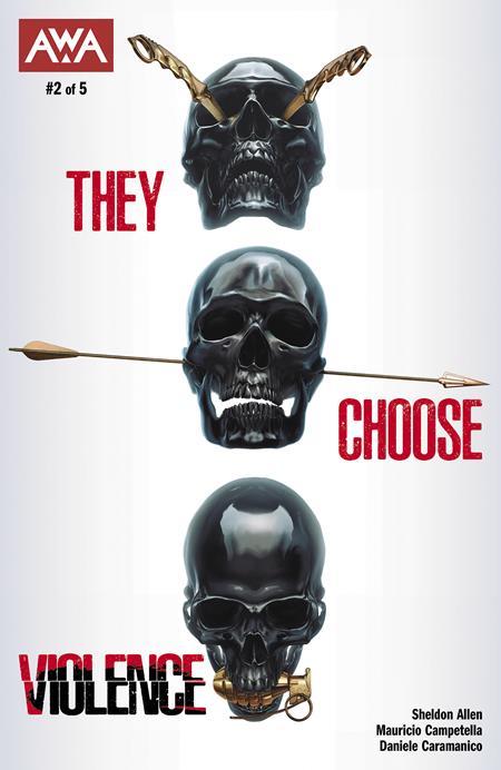 THEY CHOOSE VIOLENCE #2 CVR A RAZZAH OF 5