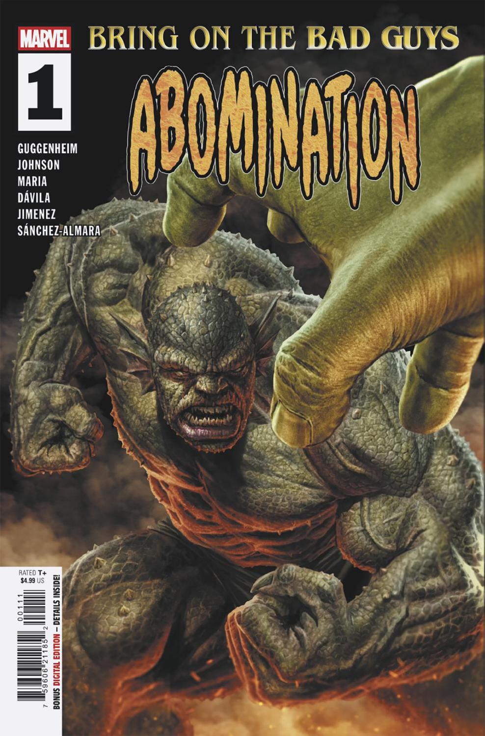 BRING ON THE BAD GUYS ABOMINATION #1 CVR A