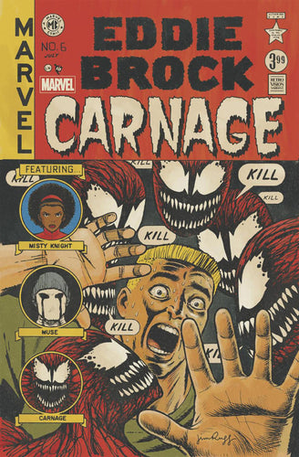 EDDIE BROCK CARNAGE #6 JIM RUGG RETROVISION VAR CVR B