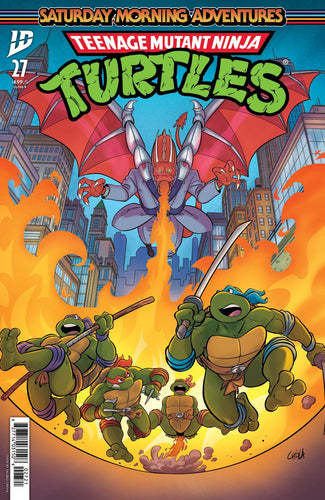 TEENAGE MUTANT NINJA TURTLES SATURDAY MORNING ADVENTURES #27 VAR B CHIOLA CVR B