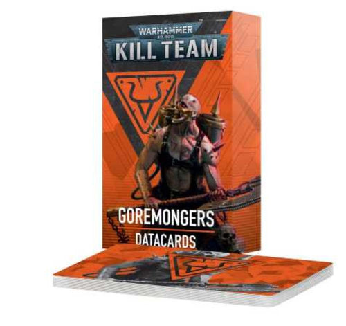 WARMAMMER 40K KILL TEAM GOREMONGERS DATACARDS