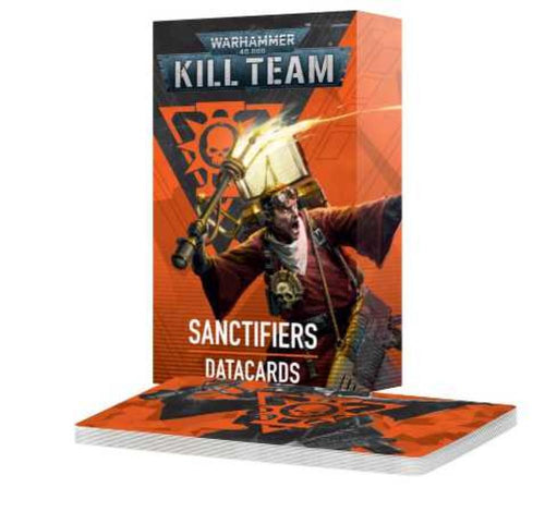 WARMAMMER 40K KILL TEAM SANCTIFIERS DATACARDS