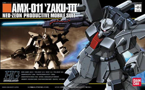 MOBILE SUIT GUNDAM HGUC AMX-011 ZAKU III MODEL KIT