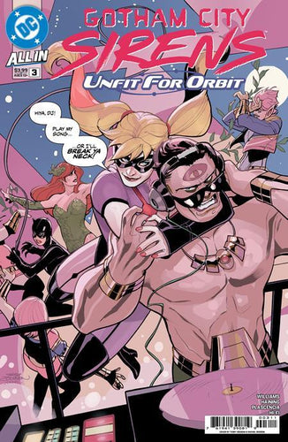GOTHAM CITY SIRENS UNFIT FOR ORBIT #3 CVR A TERRY DODSON AND RACHEL DODSON OF 5