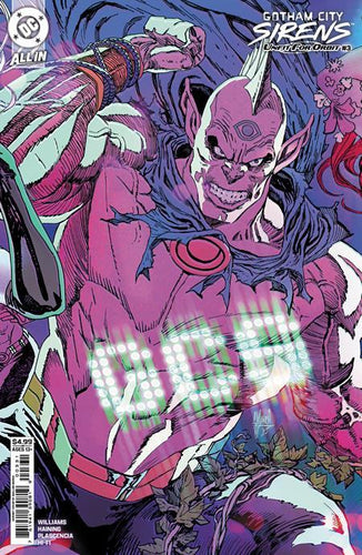 GOTHAM CITY SIRENS UNFIT FOR ORBIT #3 CVR C GUILLEM MARCH CONNECTING CARD STOCK VAR OF 5