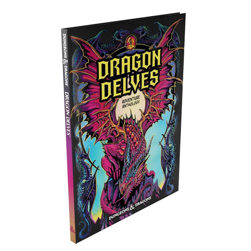 D&D RPG 5E REVISED DRAGON DELVES ADVENTURE ANTHOLOGY ALTERNATE COVER