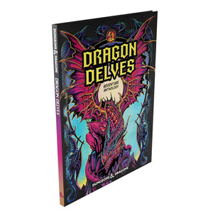D&D RPG 5E REVISED DRAGON DELVES ADVENTURE ANTHOLOGY ALTERNATE COVER