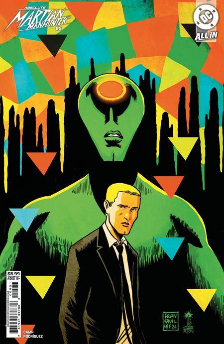 ABSOLUTE MARTIAN MANHUNTER #5 CVR B FRANCESCO FRANCAVILLA CARD STOCK VAR OF 12