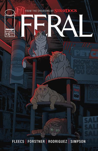 FERAL #15 CVR A TONY FLEECS AND TRISH FORSTNER