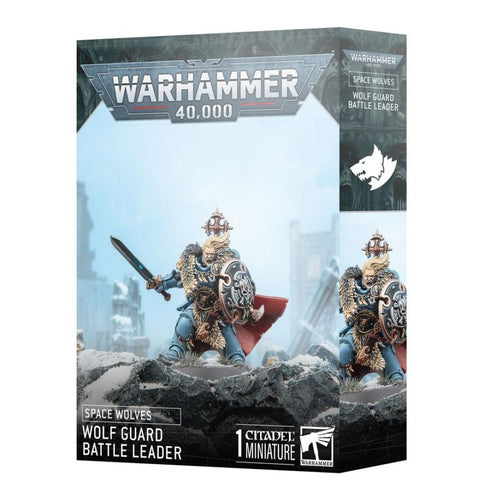 WARHAMMER 40K SPACE WOLVES WOLF GUARD-BATTLE LEADER