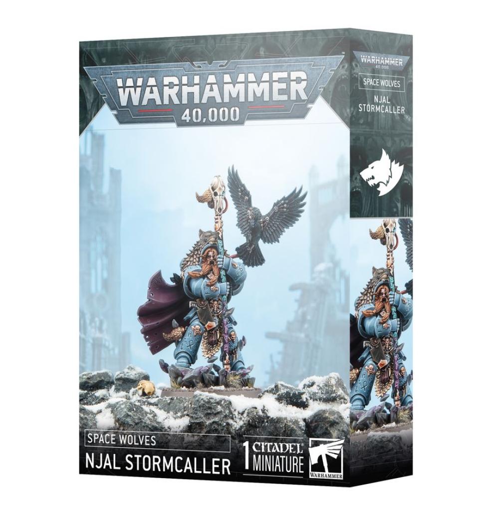 WARHAMMER 40K : SPACE WOLVES NJAL STORMCALLER