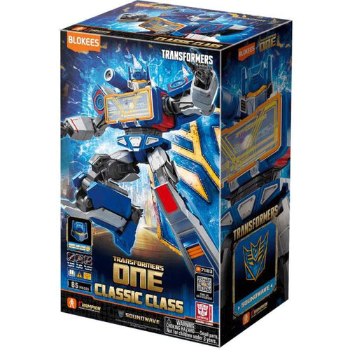 BLOKEES TRANSFORMERS ONE- CLASSIC CLASS- SOUNDWAVE