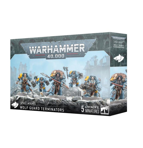 WARHAMMER 40K : SPACE WOLVES WOLF GUARD TERMINATORS