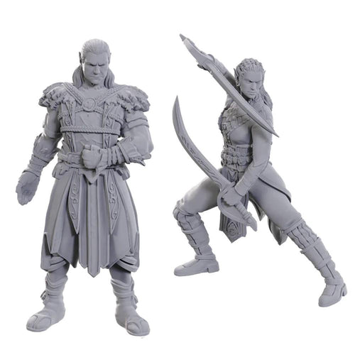 D&D NOLZUR'S MARVELOUS MINIATURES SPECIAL EDITION BALDURS GATE 3 - JAHEIRA & HALSIN