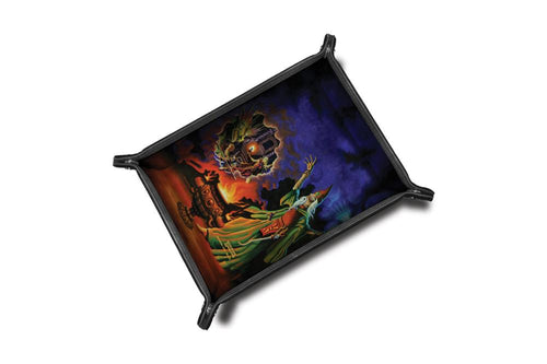 DUNGEONS AND DRAGONS MASTERWORK SERIES DICE TRAY 01 EROL OYUS