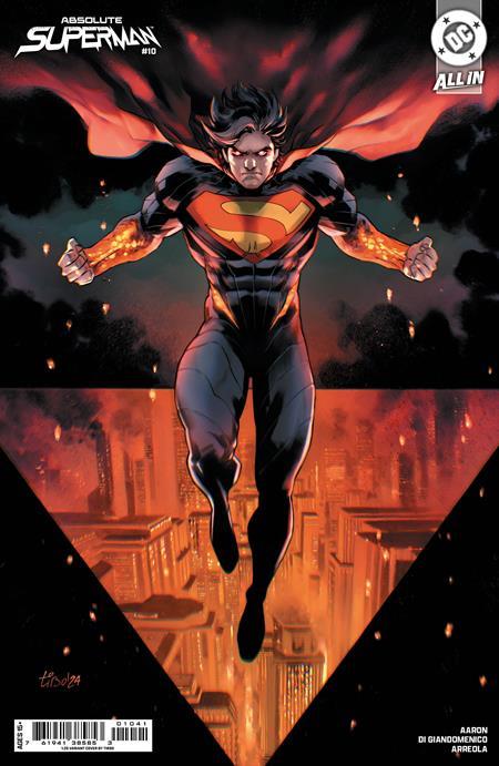ABSOLUTE SUPERMAN #10 CVR D INC 1:25 TIRSO CARD STOCK VAR 1:25 INCV