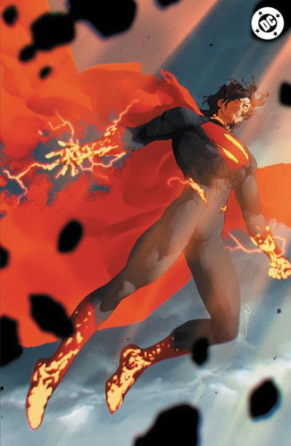ABSOLUTE SUPERMAN #10 CVR E INC 1:50 GERALD PAREL VIRGIN CARD STOCK VAR 1:50 INCV