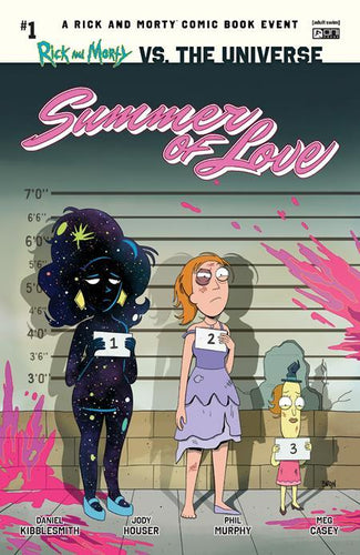 RICK AND MORTY VS THE UNIVERSE SUMMER OF LOVE #1 ONE SHOT CVR A DAVE BARDIN
