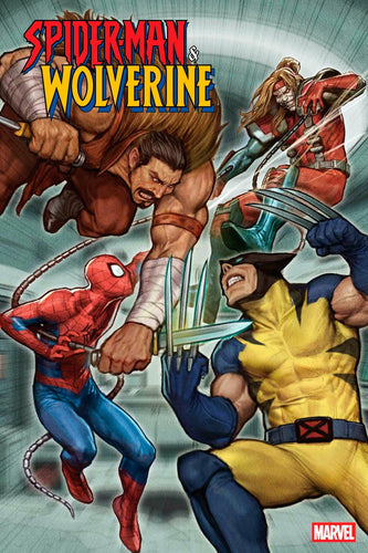 SPIDER-MAN AND WOLVERINE #4 STONEHOUSE VAR CVR C