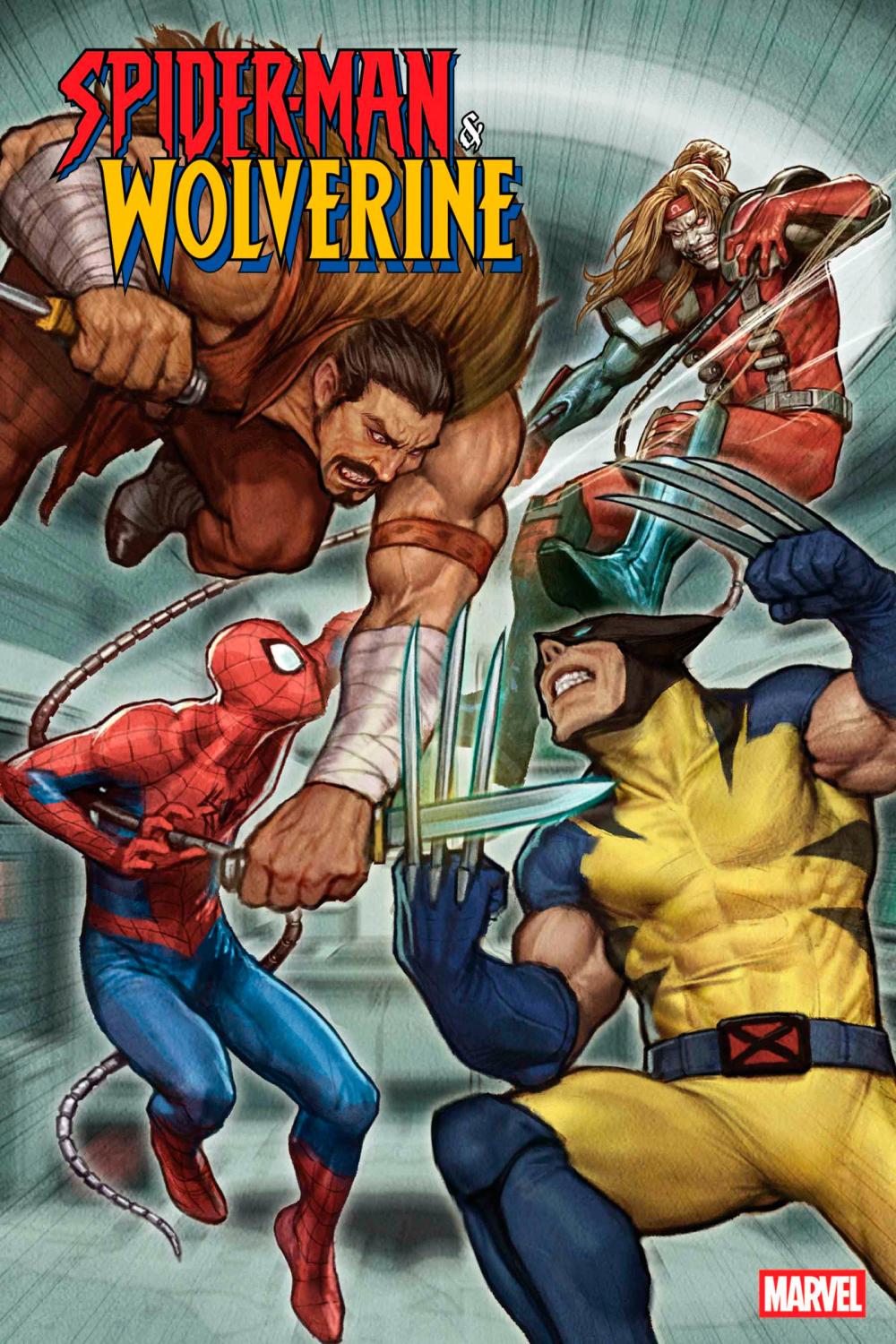 SPIDER-MAN AND WOLVERINE #4 STONEHOUSE VAR CVR C