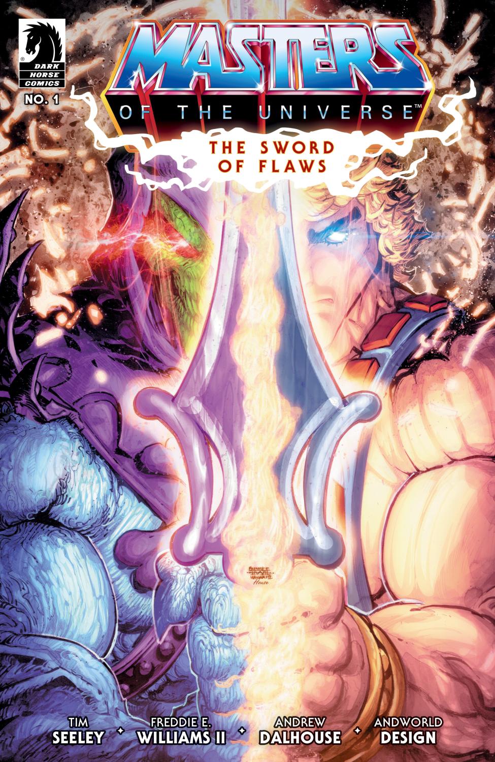 HE-MAN AND THE MASTERS OF THE UNIVERSE #1 THE SWORD OF FLAWS PART 1 CVR A FREDDIE WILLIAMS II