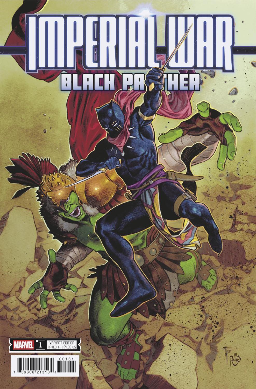 IMPERIAL WAR BLACK PANTHER #1 FRANCESCO MOBILI VAR CVR C