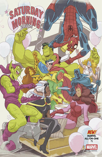 MARVEL ALL-ON-ONE #1 SEAN GALLOWAY SATURDAY MORNING VAR CVR B