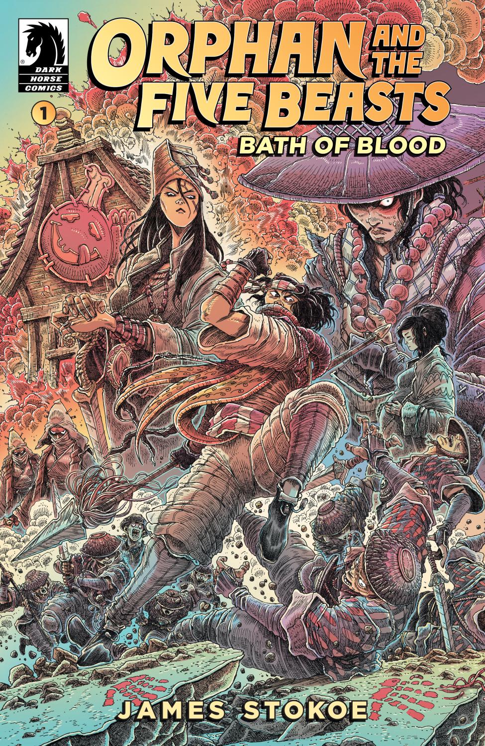 ORPHAN AND THE FIVE BEASTS BATH OF BLOOD #1 CVR A JAMES STOKOE