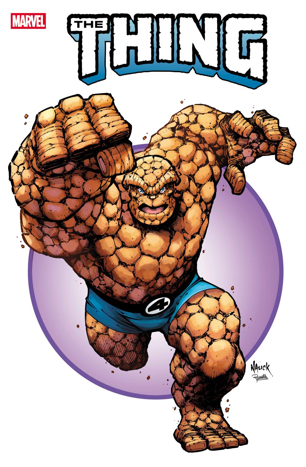THE THING #4 TODD NAUCK ICONIC VAR CVR B
