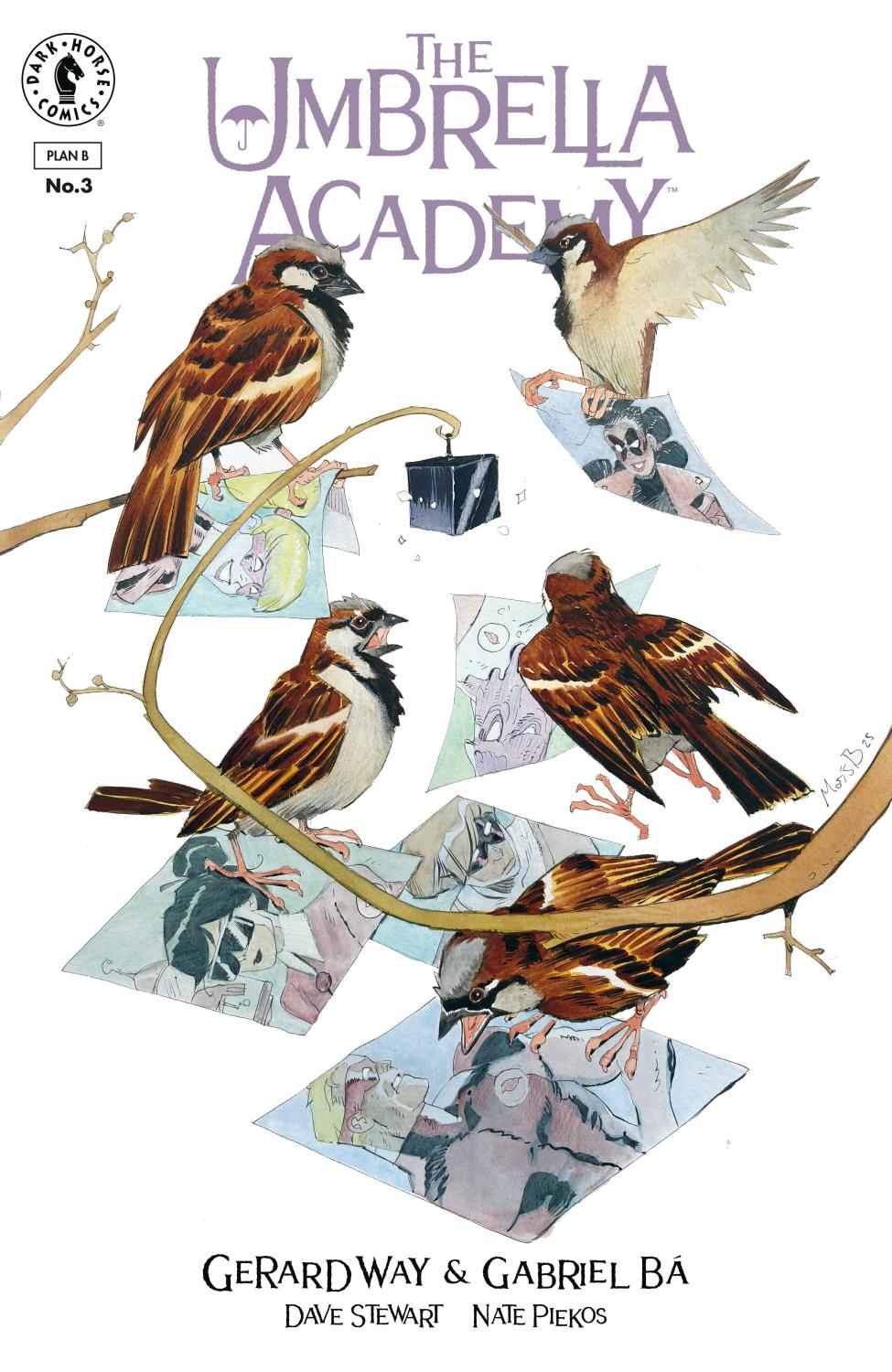 THE UMBRELLA ACADEMY PLAN B #3 CVR B MATIAS BERGARA