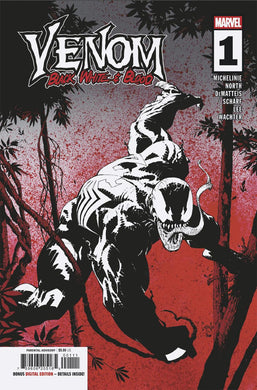 VENOM BLACK WHITE AND BLOOD #1 CVR A
