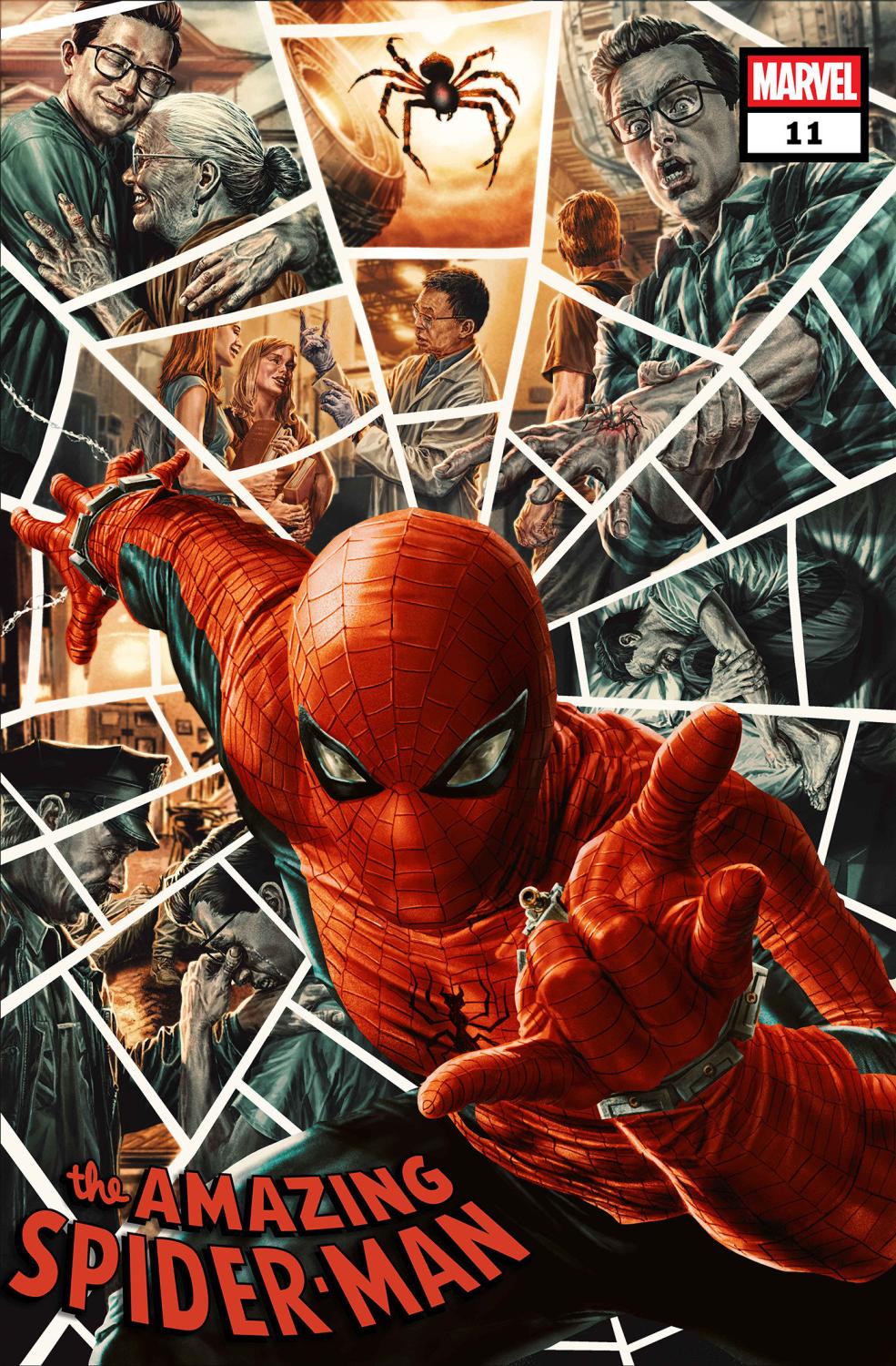 AMAZING SPIDER-MAN #11 LEE BERMEJO AMAZING VISIONS VAR CVR H