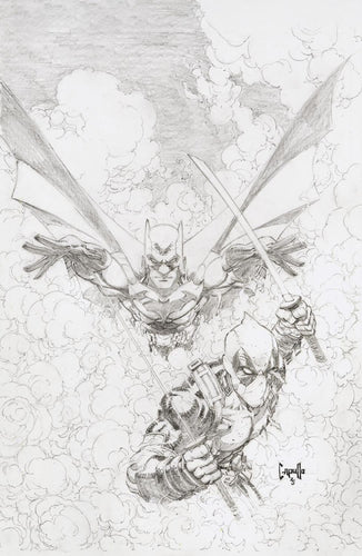 MARVEL DC DEADPOOL BATMAN #1 GREG CAPULLO SKETCH VAR 1:200 INCV