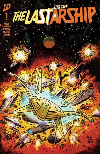 STAR TREK THE LAST STARSHIP #1 COVER A FRANCAVILLA CVR A