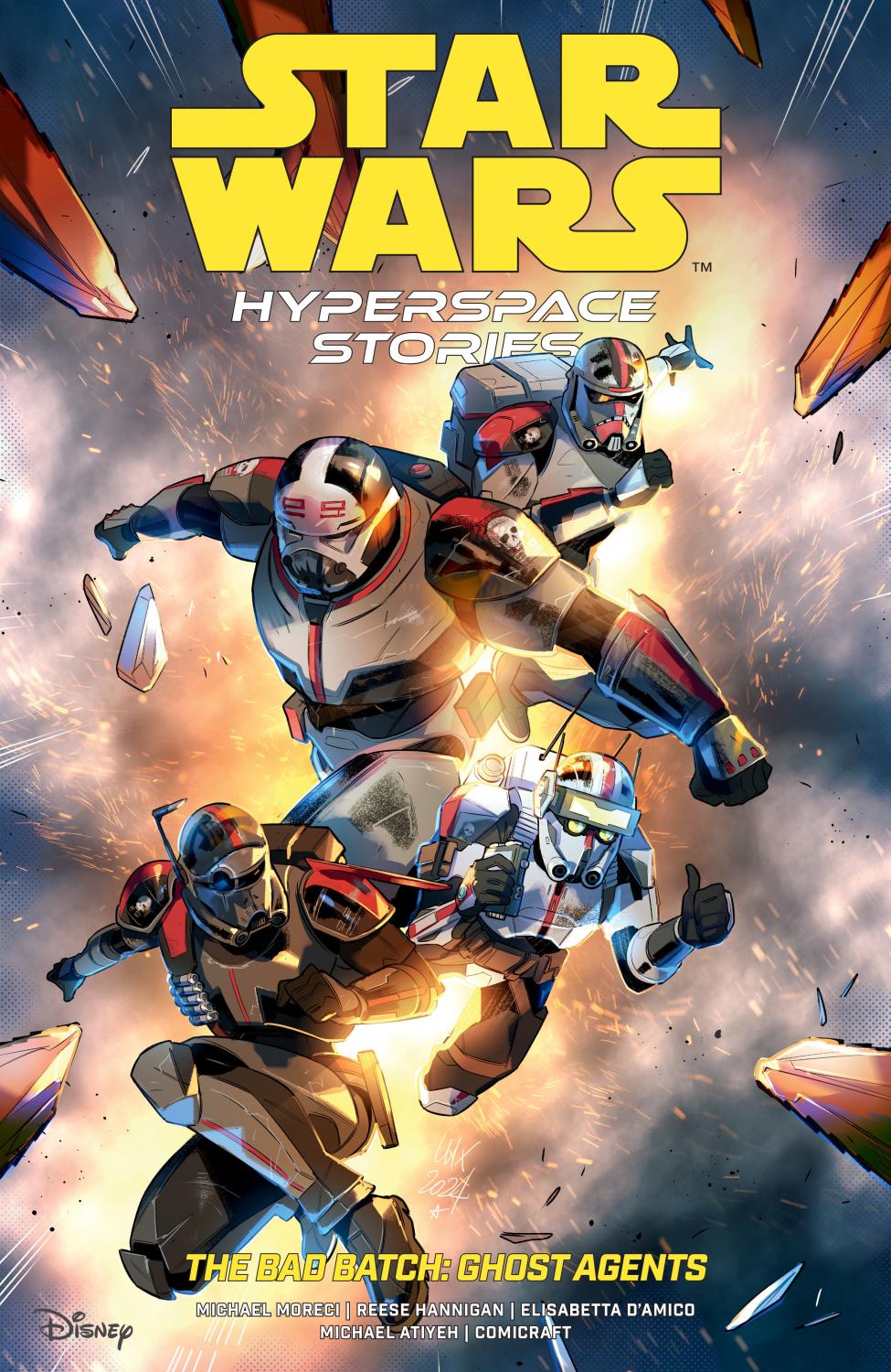 STAR WARS HYPERSPACE STORIES THE BAD BATCH--GHOST AGENTS TP