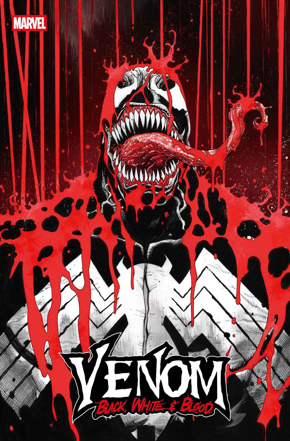 VENOM BLACK WHITE AND BLOOD #2 CVR A