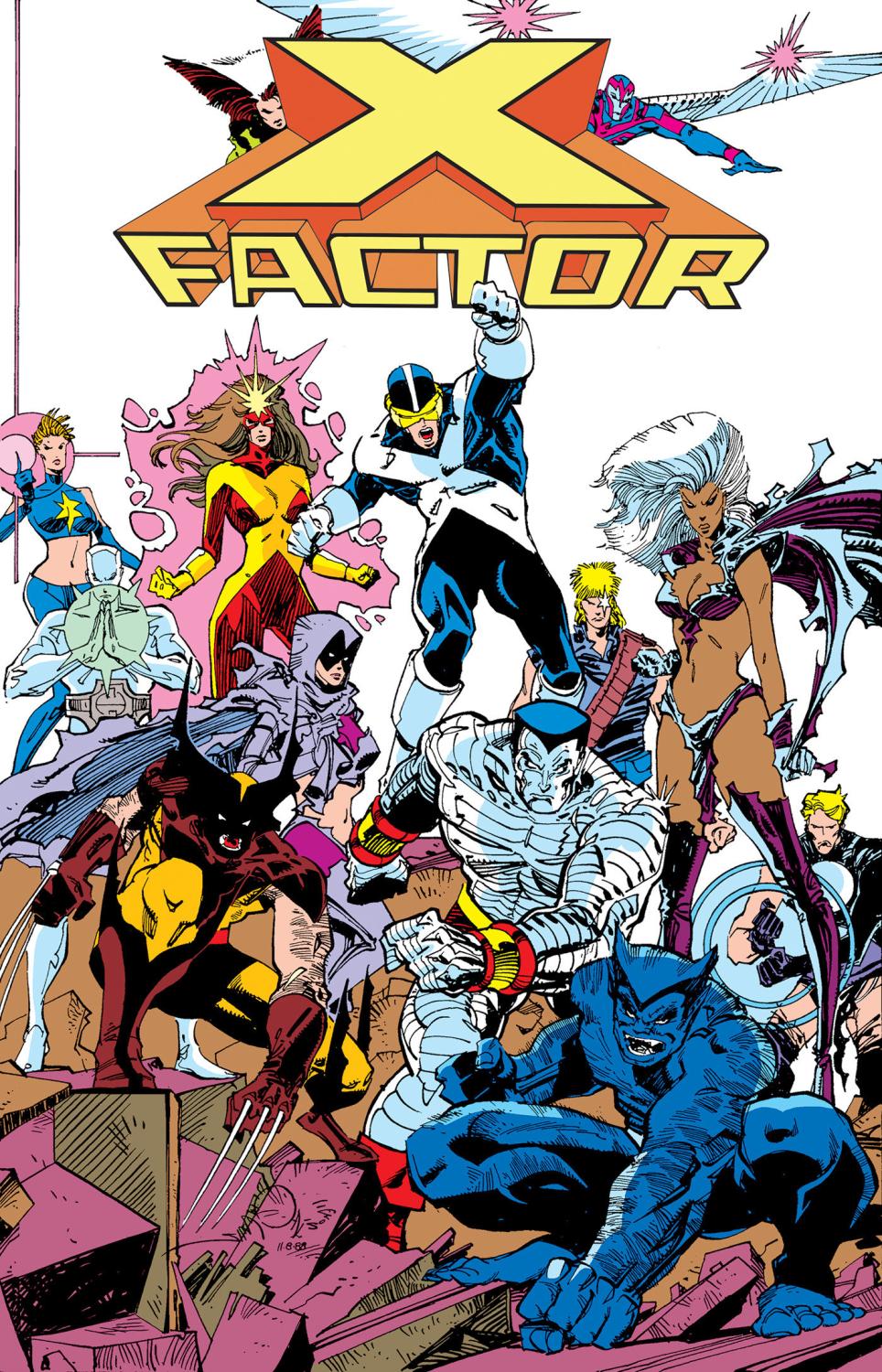 X-FACTOR THE ORIGINAL X-MEN OMNIBUS VOL 2 WALTER SIMONSON INFERNO COVER HC