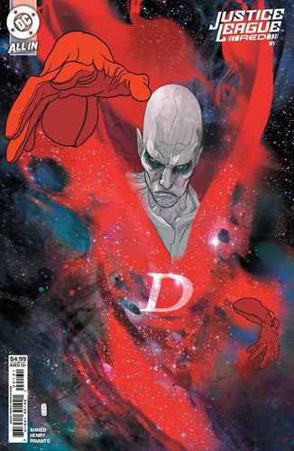 JUSTICE LEAGUE RED #1 CVR C CHRISTIAN WARD CARD STOCK VAR (OF 6)