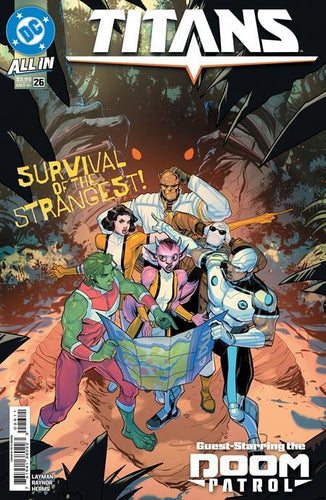 TITANS #26 CVR A PETE WOODS