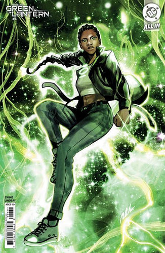 ABSOLUTE GREEN LANTERN #6 CVR D INC 1:25 NIKOLAS DRAPER-IVEY CARD STOCK VAR